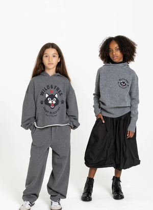 Finger in the nose - Sudadera Bunny | Gris melange