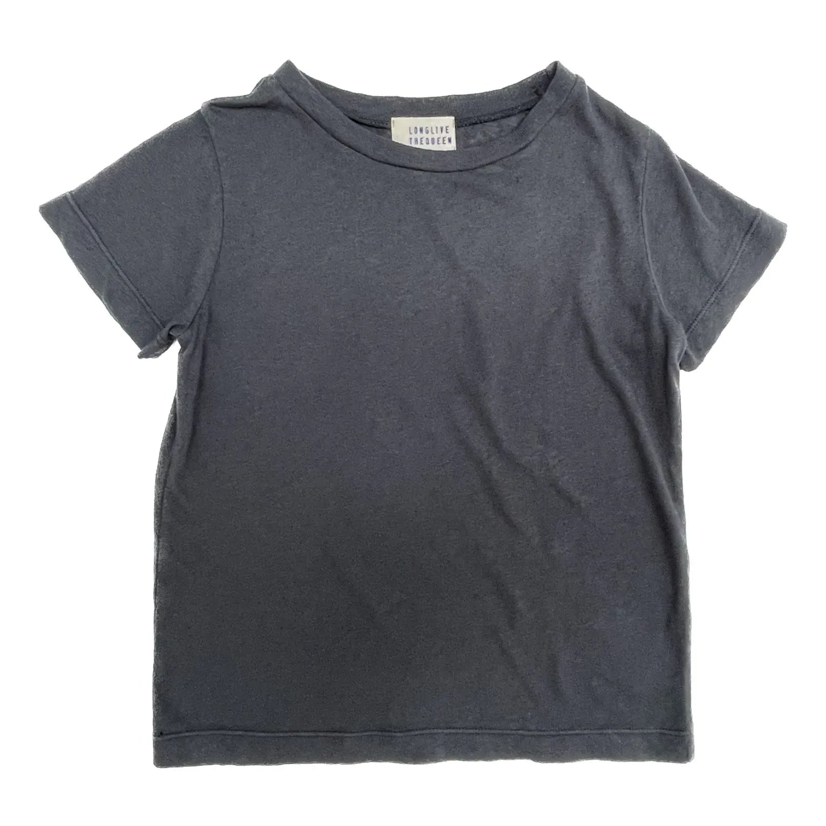 Longlivethequeen - Camiseta de algodón orgánico | Azul noche