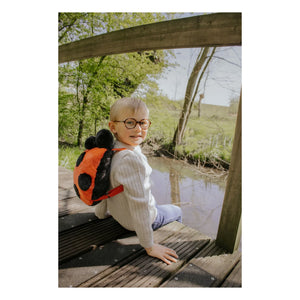 Wild & Soft - Mochila escarabajo | Rojo