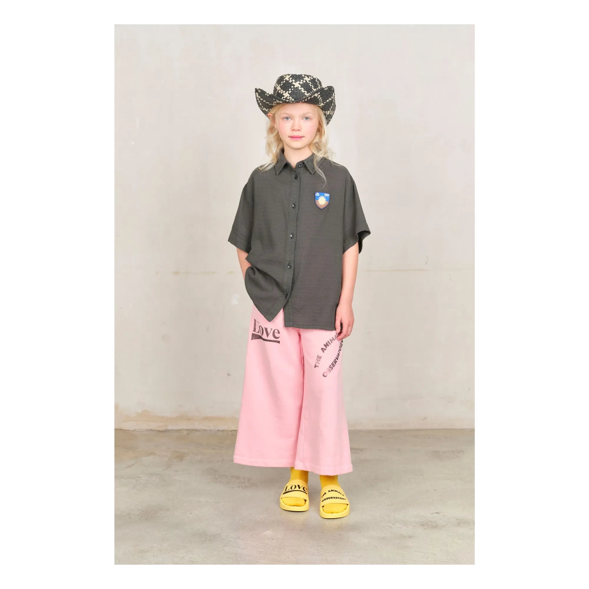 The Animals Observatory - Camisa Kanguru | Verde oscuro
