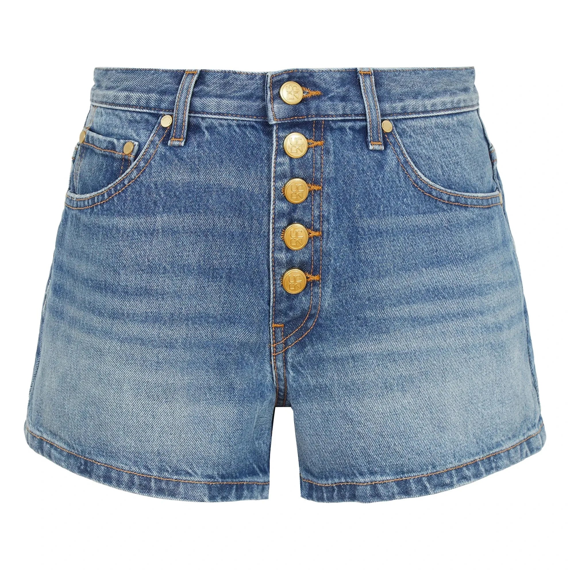 Ulla Johnson - The Greta Short | Azul medio