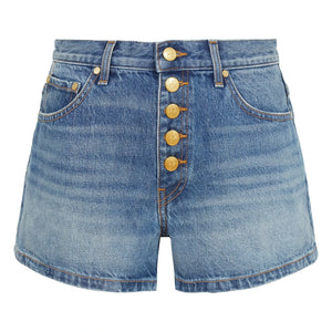 Ulla Johnson - The Greta Short | Azul medio