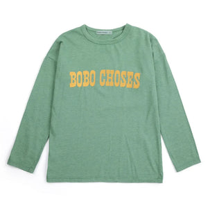 Bobo Choses - Bobo Choses Geri Dönüştürülmüş Elyaflı Tişört | Yeşil