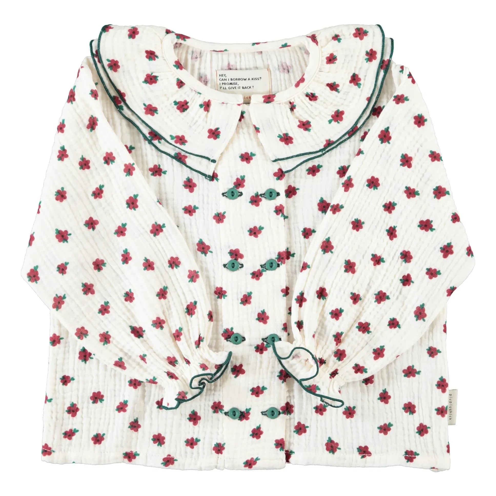 Piupiuchick - Blusa de Algodón Orgánico | Crudo