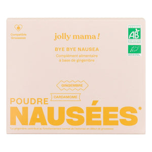 Jolly Mama - Bye Bye Náuseas Suplemento Alimenticio en Polvo