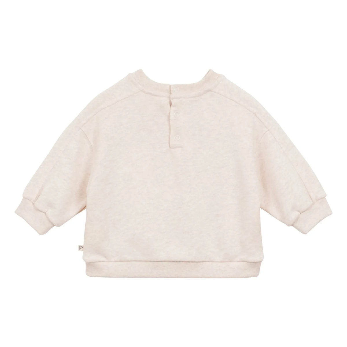Arsène et Les Pipelettes - Sudadera Soleil de algodón orgánico | Beige jaspeado