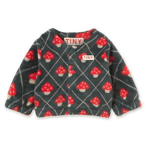 Tinycottons - Mantar Polar Ceket | Mavi