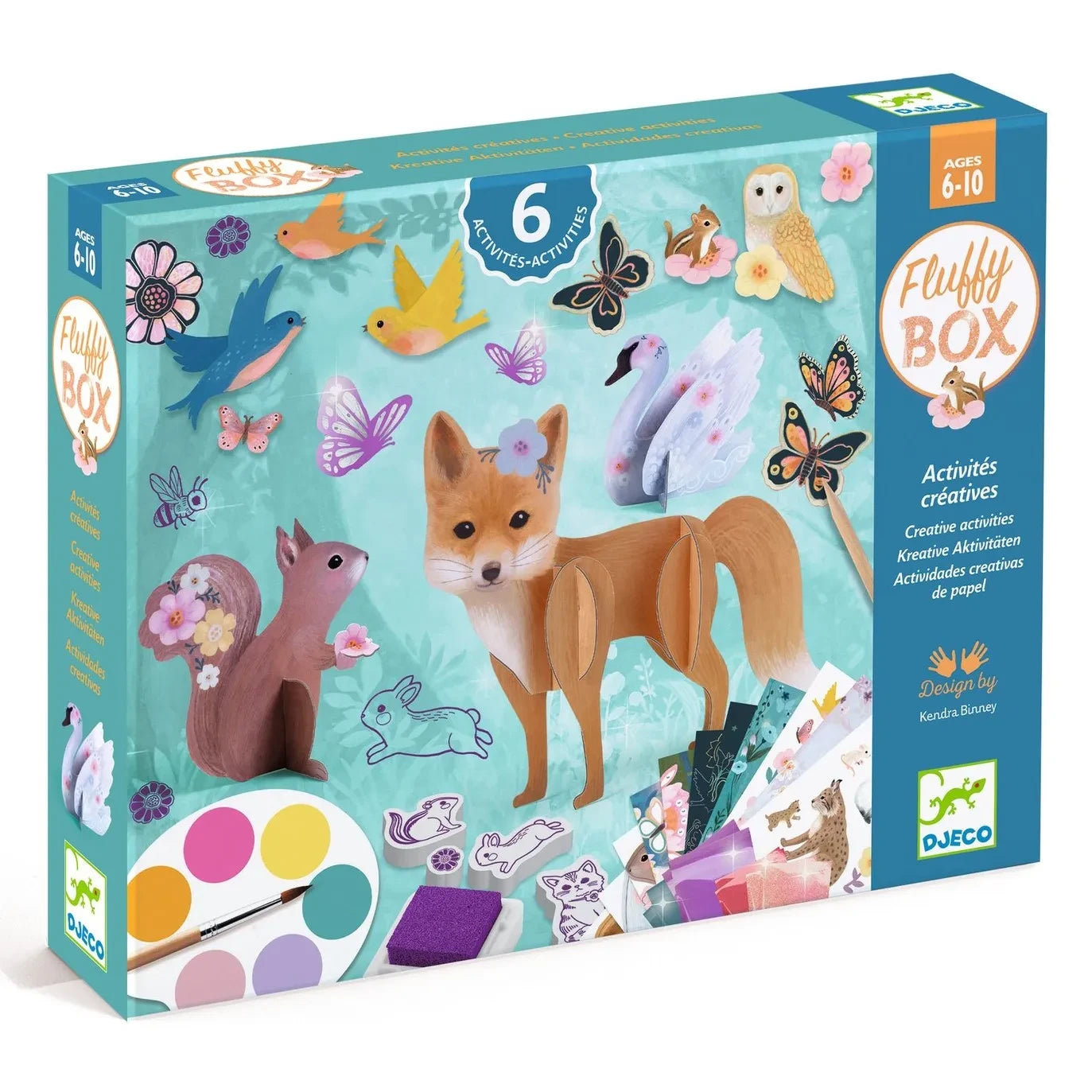 Djeco - Kit de Actividades Creativas - Caja Esponjosa