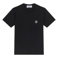 Stone Island - Camiseta con logo | Negro