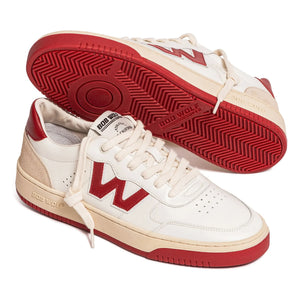 Bob Wolf - Zapatillas de Cuero y Ante Legacy | Rojo