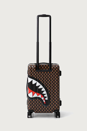 Sprayground - Maleta marrón Tiburones en París 910CL327NSZ