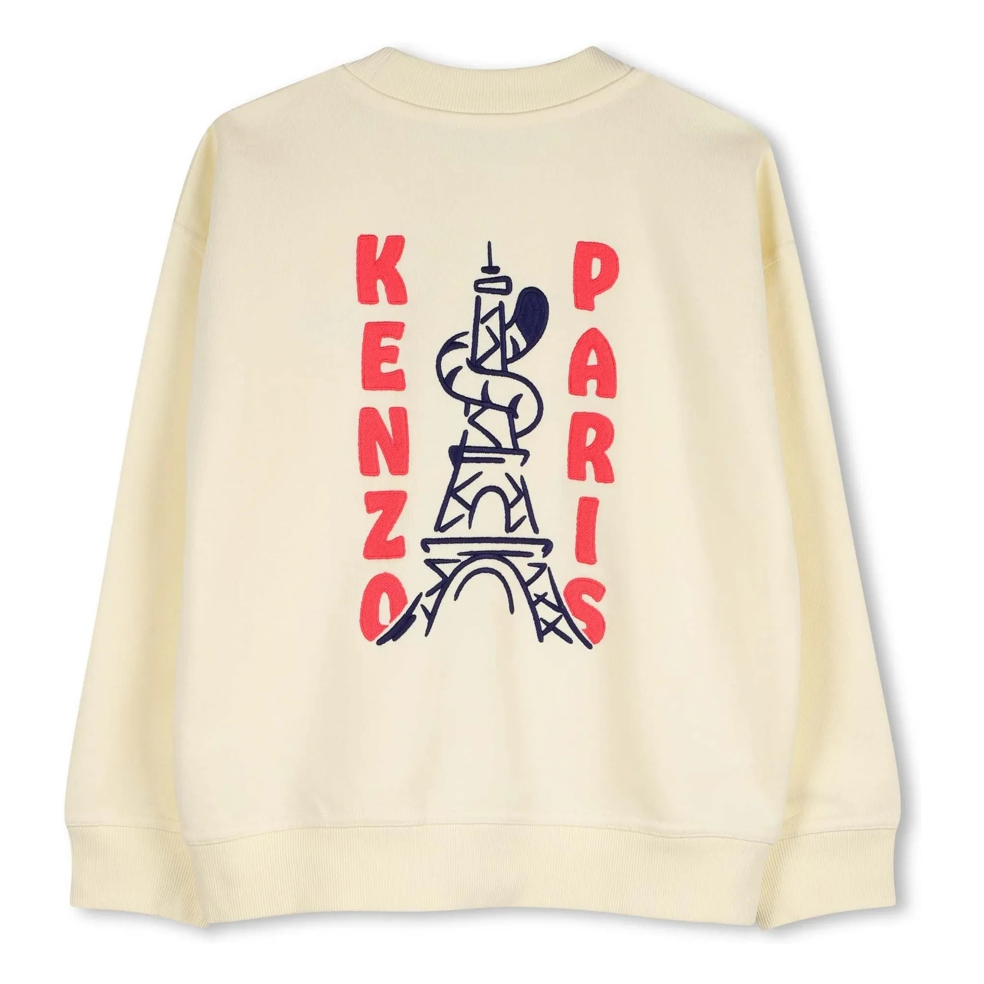 Kenzo - Sudadera afelpada Kenzo Garden Paris | Amarillo pálido