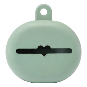 Hevea - Funda de chupete de caucho natural | Verde almendra
