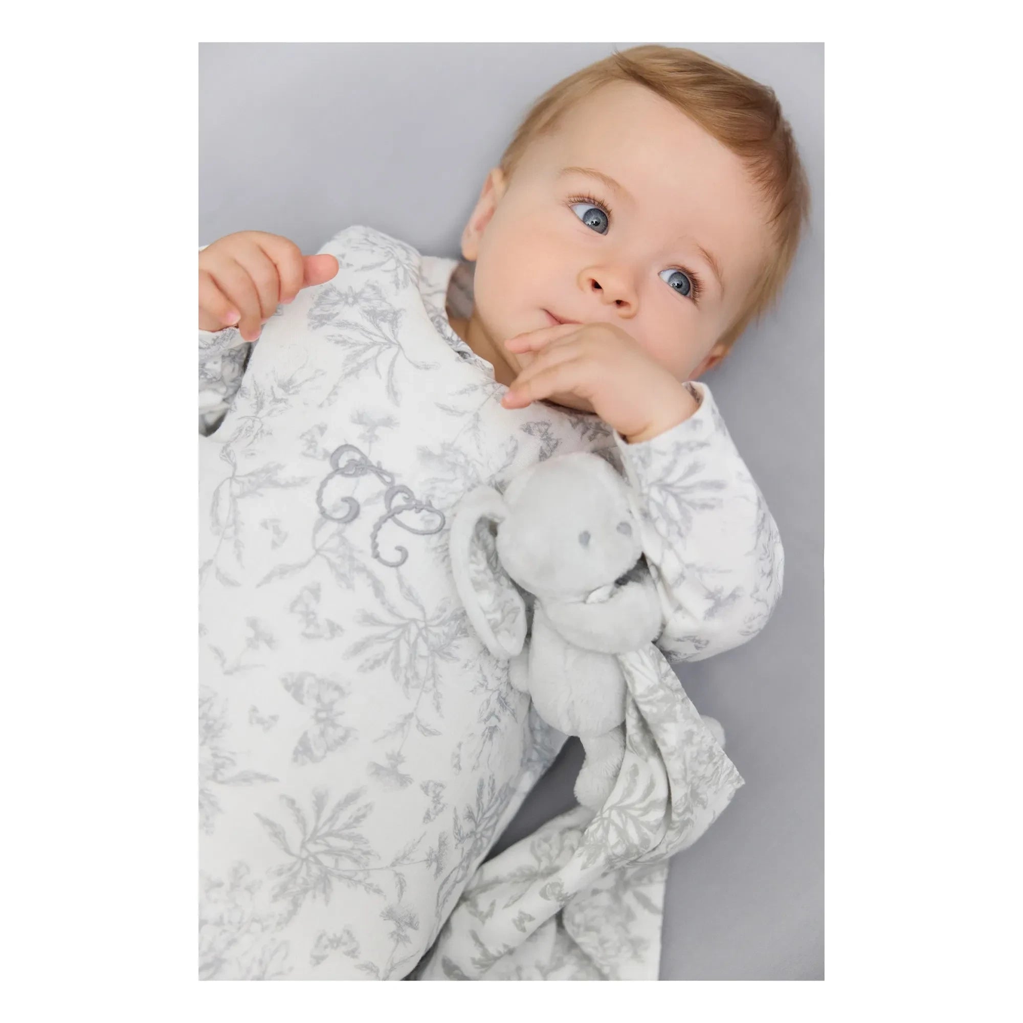Tartine et Chocolat - Saco de Dormir de Toile de Jouy | Gris