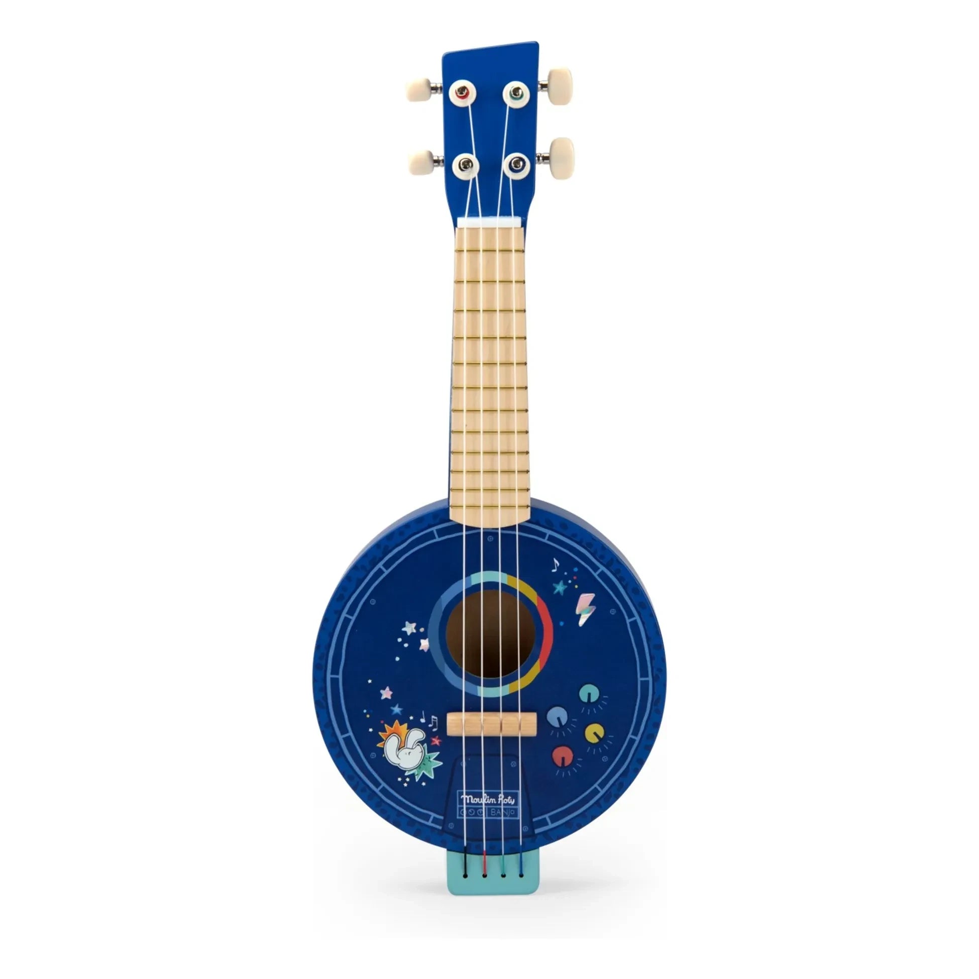 Moulin Roty - Banjo Puce & Pilou | Azul