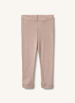 Wheat - Leggings de lana Agi | Rosa polvo