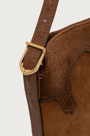 Bolso tote de ante para mujer BABYK