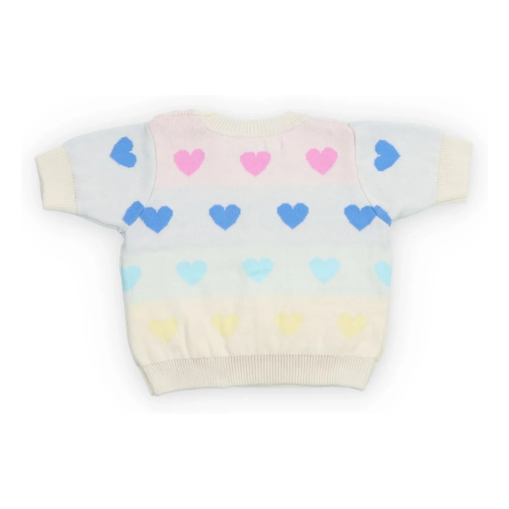 the new society - Jersey con estampado de corazón Pinpilin | Crudo