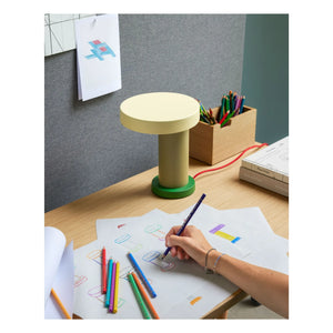 Hübsch - Lámpara de mesa Magic | Beige