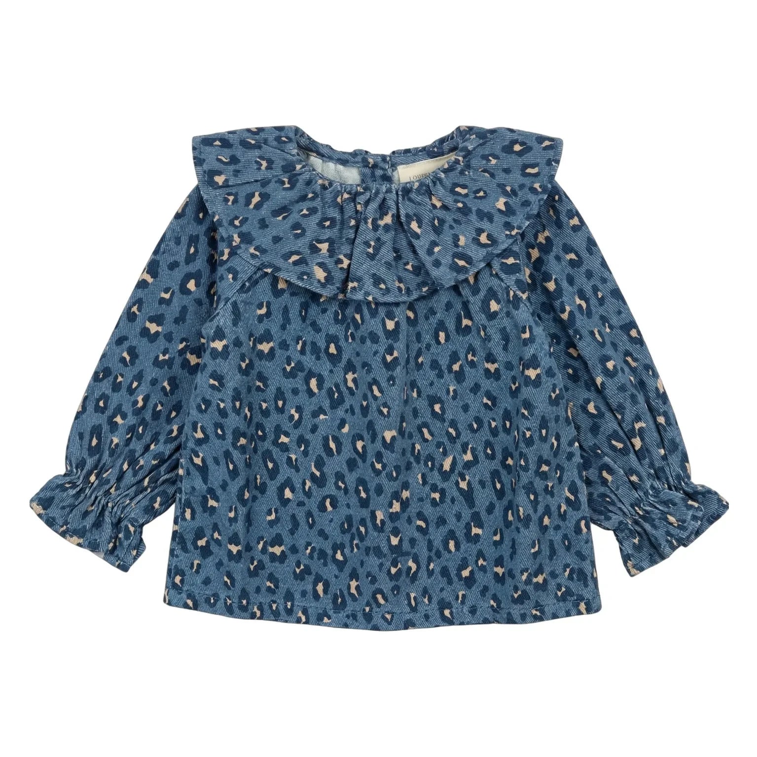 Louis Louise - Blusa vaquera Lilie Leopar | Azul