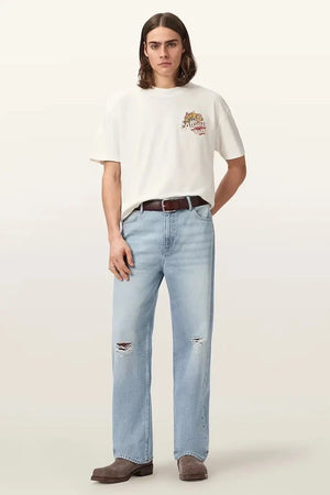 AllSaints Camiseta Oversize de Algodón para Hombre ROQUE