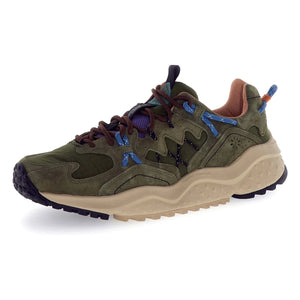 Flower Mountain - Yamabushi Uni Süet ve Naylon Sneakers | Gri