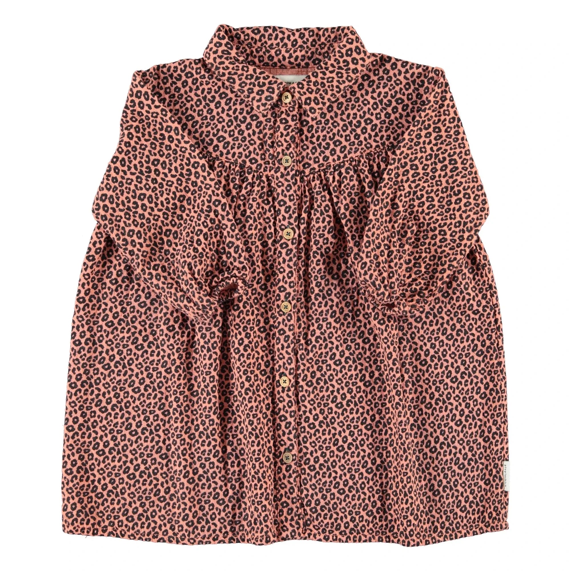 Piupiuchick - Vestido de Leopardo | Rosa