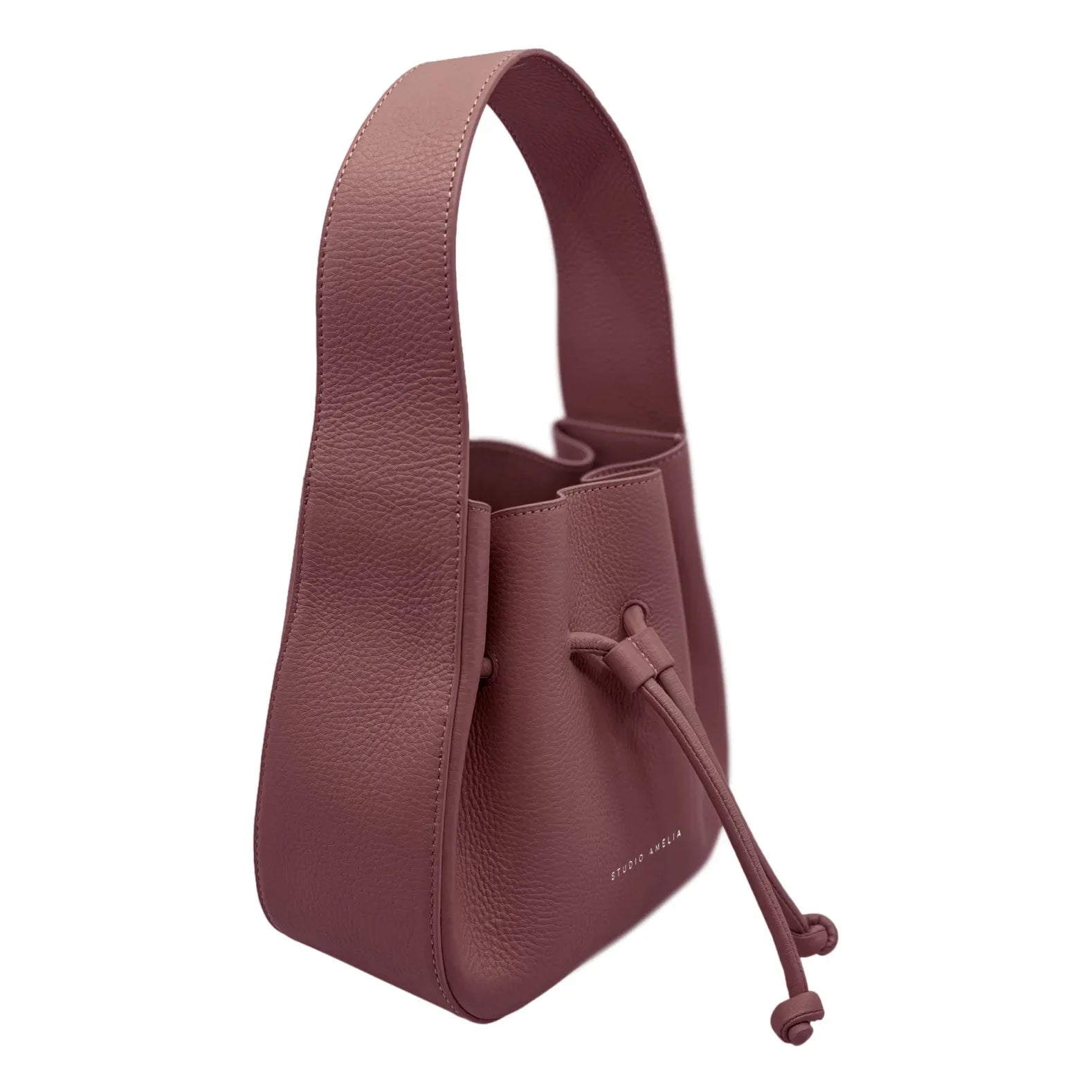 Studio Amélia - Minibolso fruncido | Berenjena