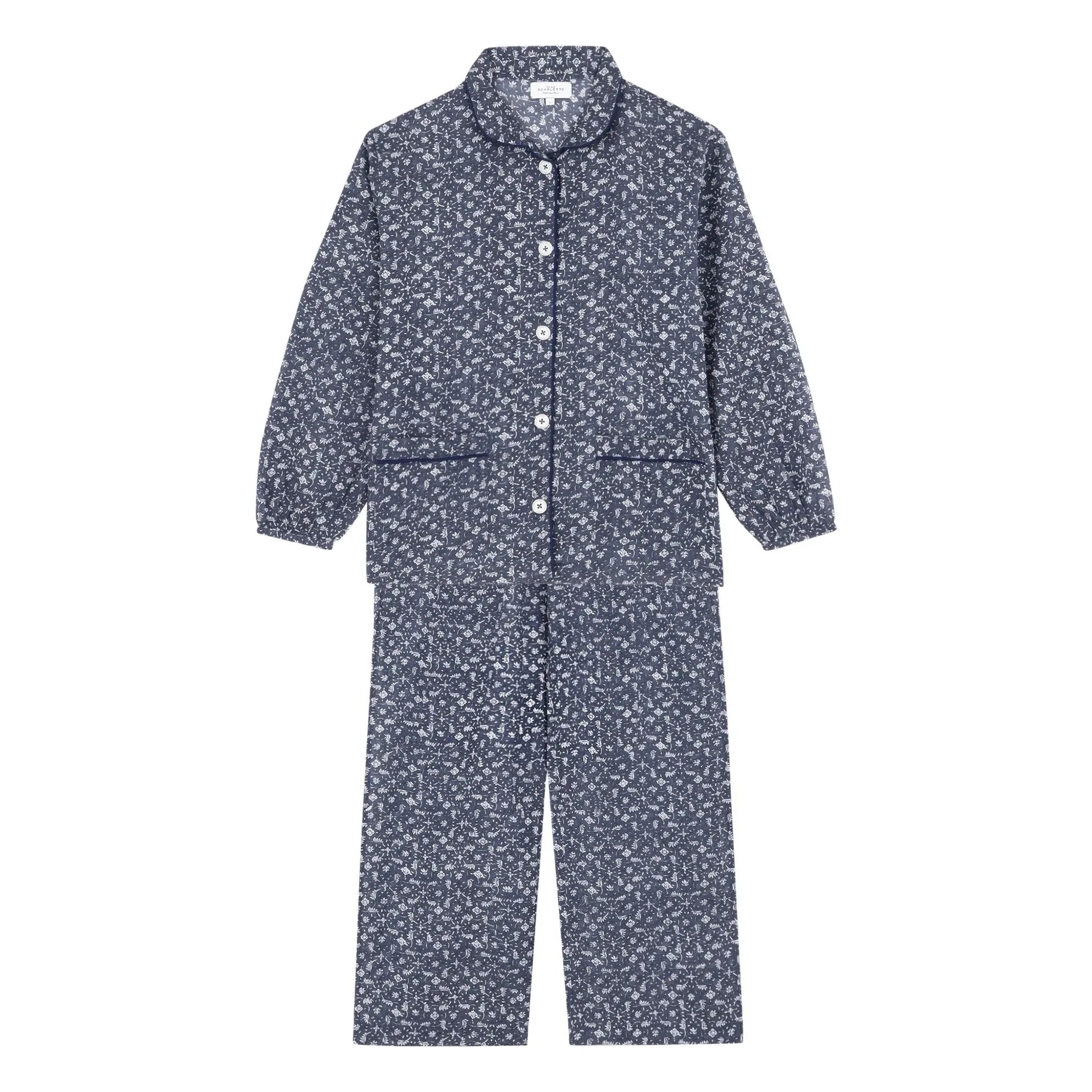 Scarlette Ateliers - Pijama Claudine Marge | Azul