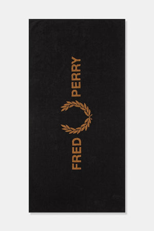 Toalla de playa de algodón Fred Perry