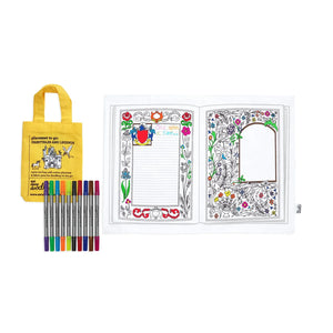 EatSleepDoodle - Mantel Individual para Colorear Cuento de Hadas