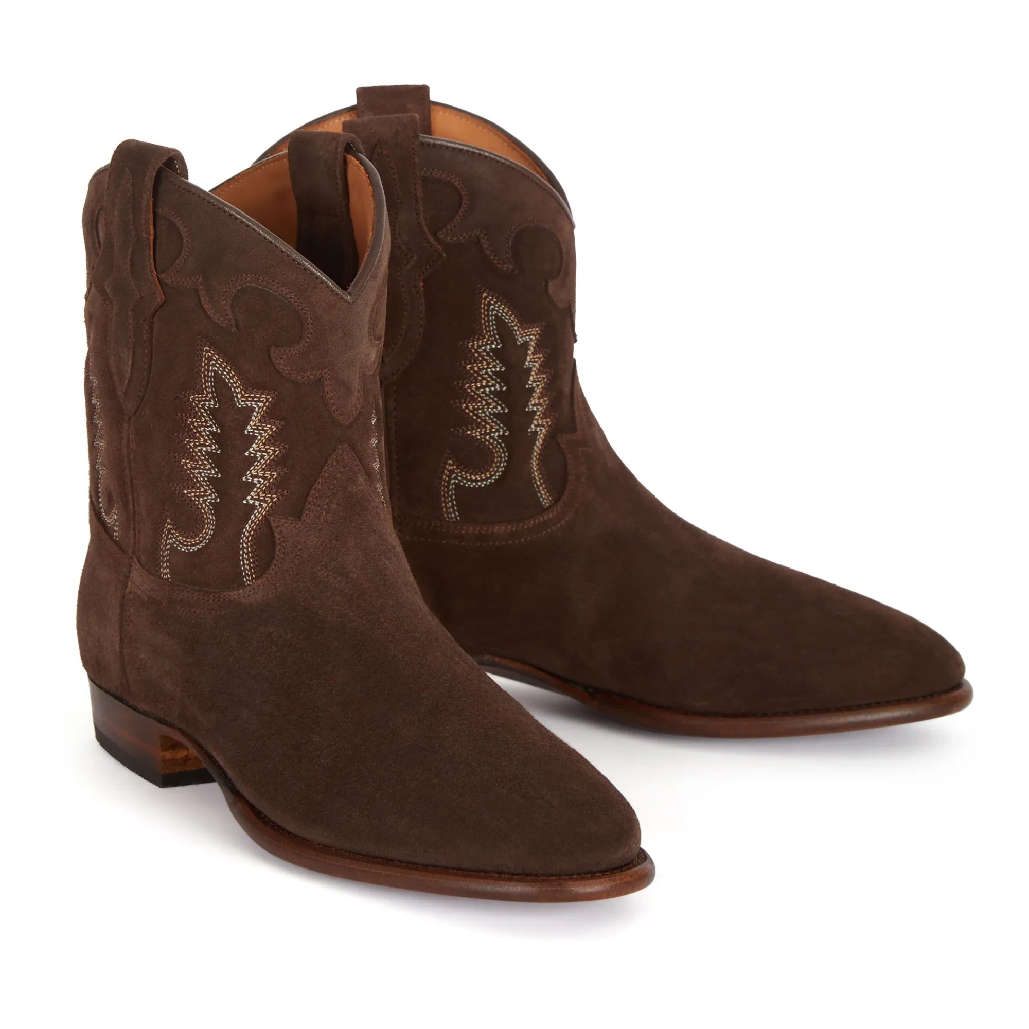 Shiloh Heritage - Botines de gamuza Early Midnight | Marrón