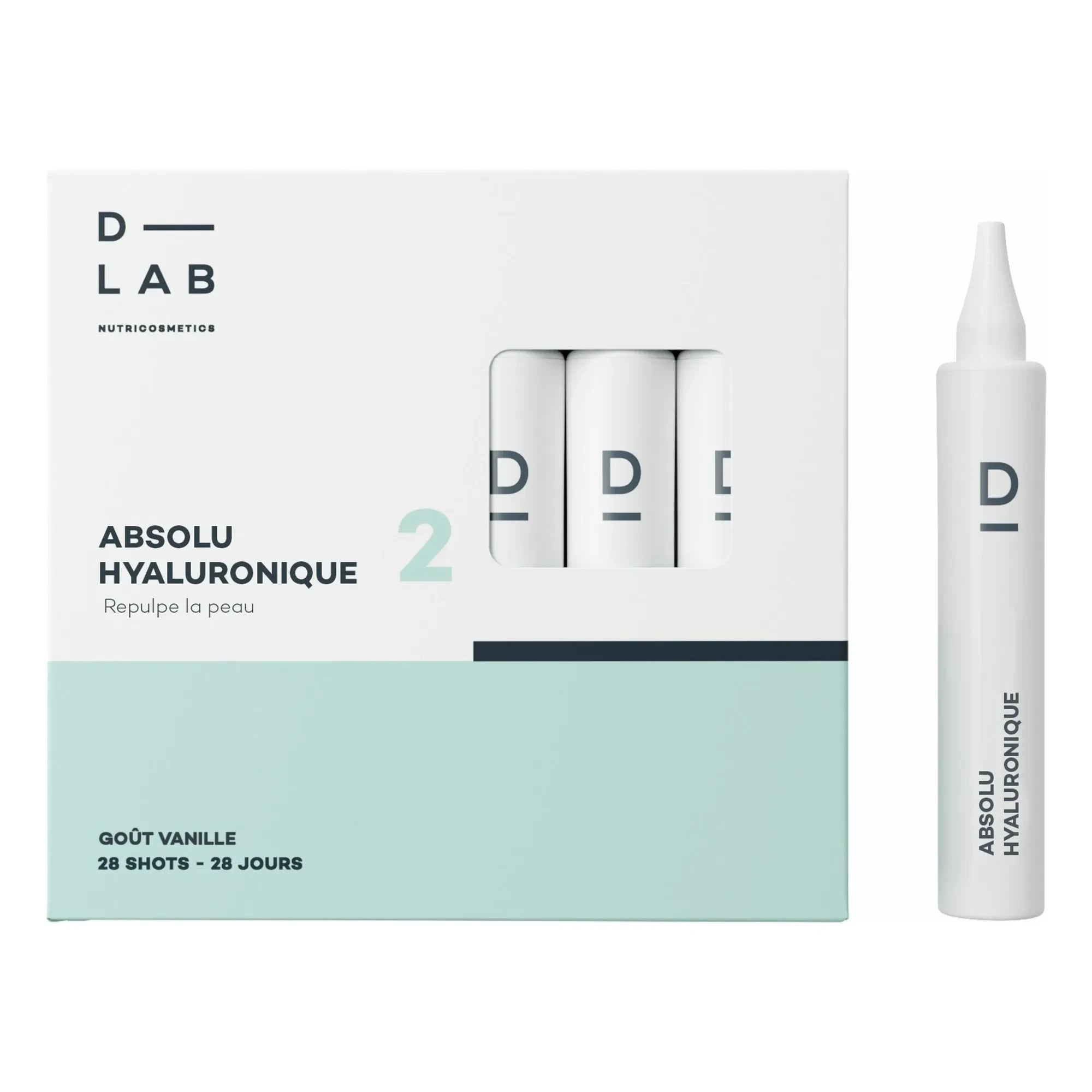 D-LAB NUTRICOSMETICS - Absoluto de hialurónico - 28 shots