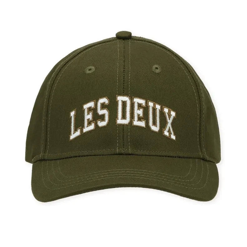 Les Deux - Gorra de Béisbol College: 100% Algodón Orgánico | Caqui