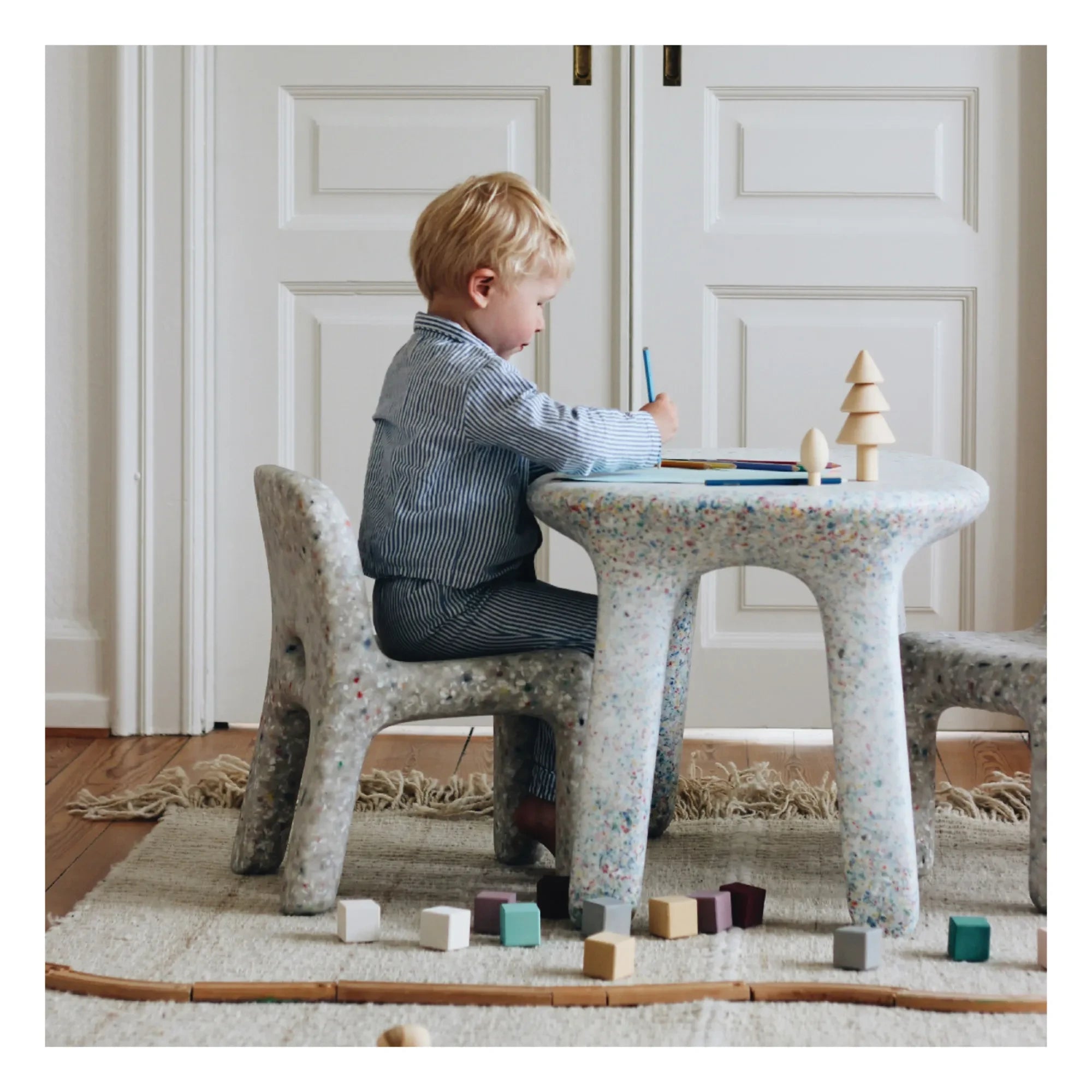 ecoBirdy - Silla Charlie | Blanco roto