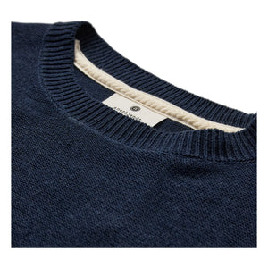 Anerkjendt - Jersey de algodón Akebbe | Azul oscuro