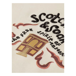 Scotch & Soda - Camiseta 40 Aniversario | Crudo