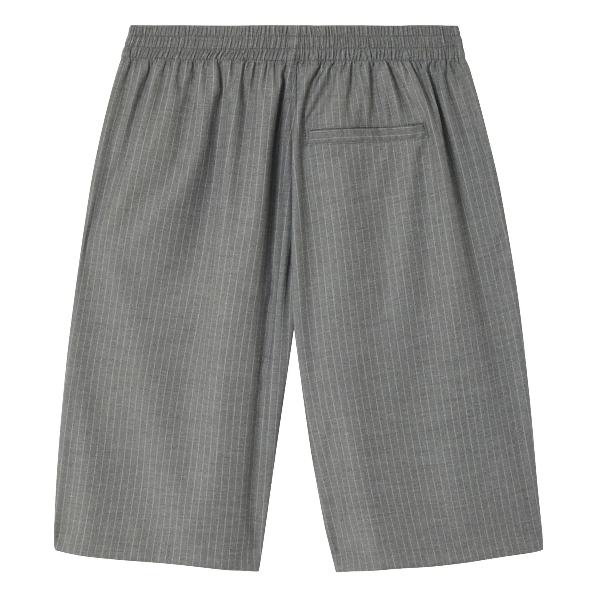 American Vintage - Pantalón corto a rayas | Gris jaspeado