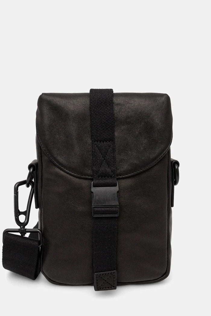 Bolso de hombro de cuero Juan de AllSaints