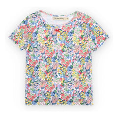 the new society - Camiseta Rib Floral Verbena | Mavi
