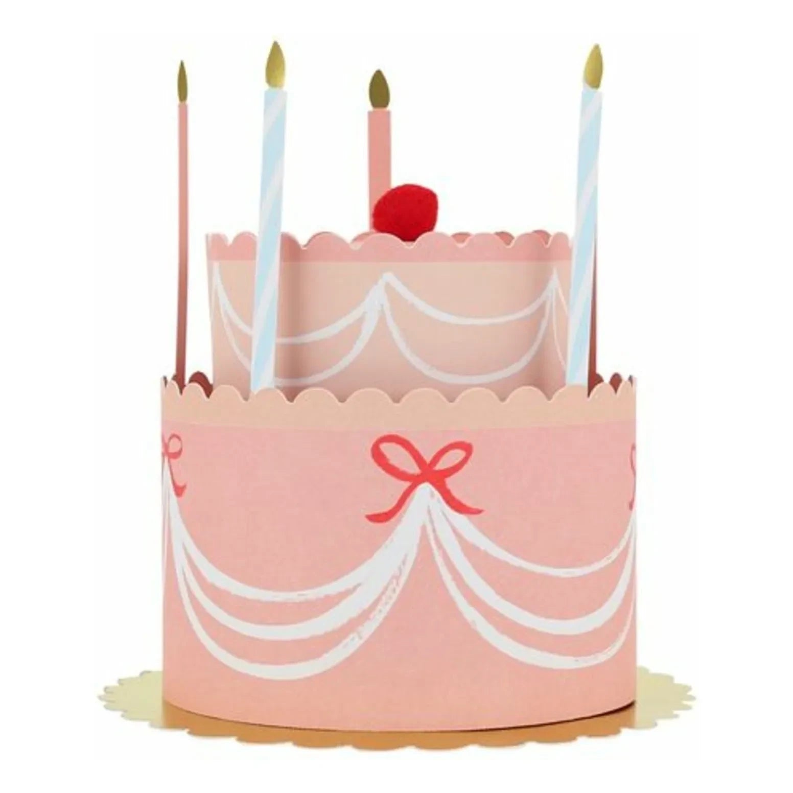 Meri Meri - Gorros de fiesta de pastel de cumpleaños - Juego de 8