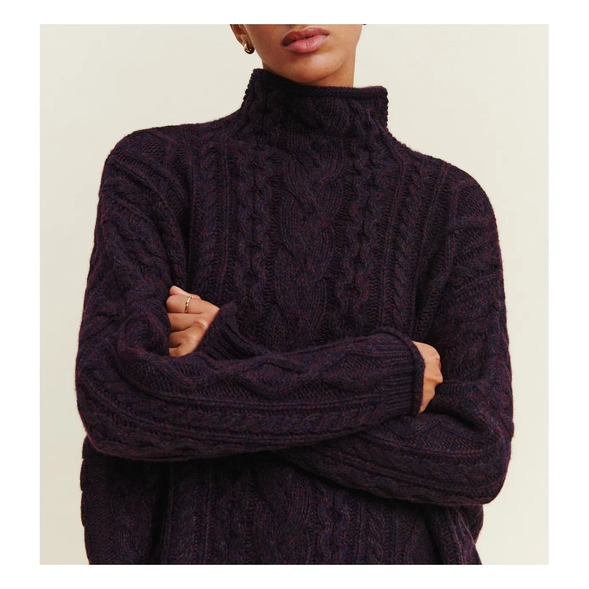 Bompard - Jersey de cachemira Sally | Azul marino