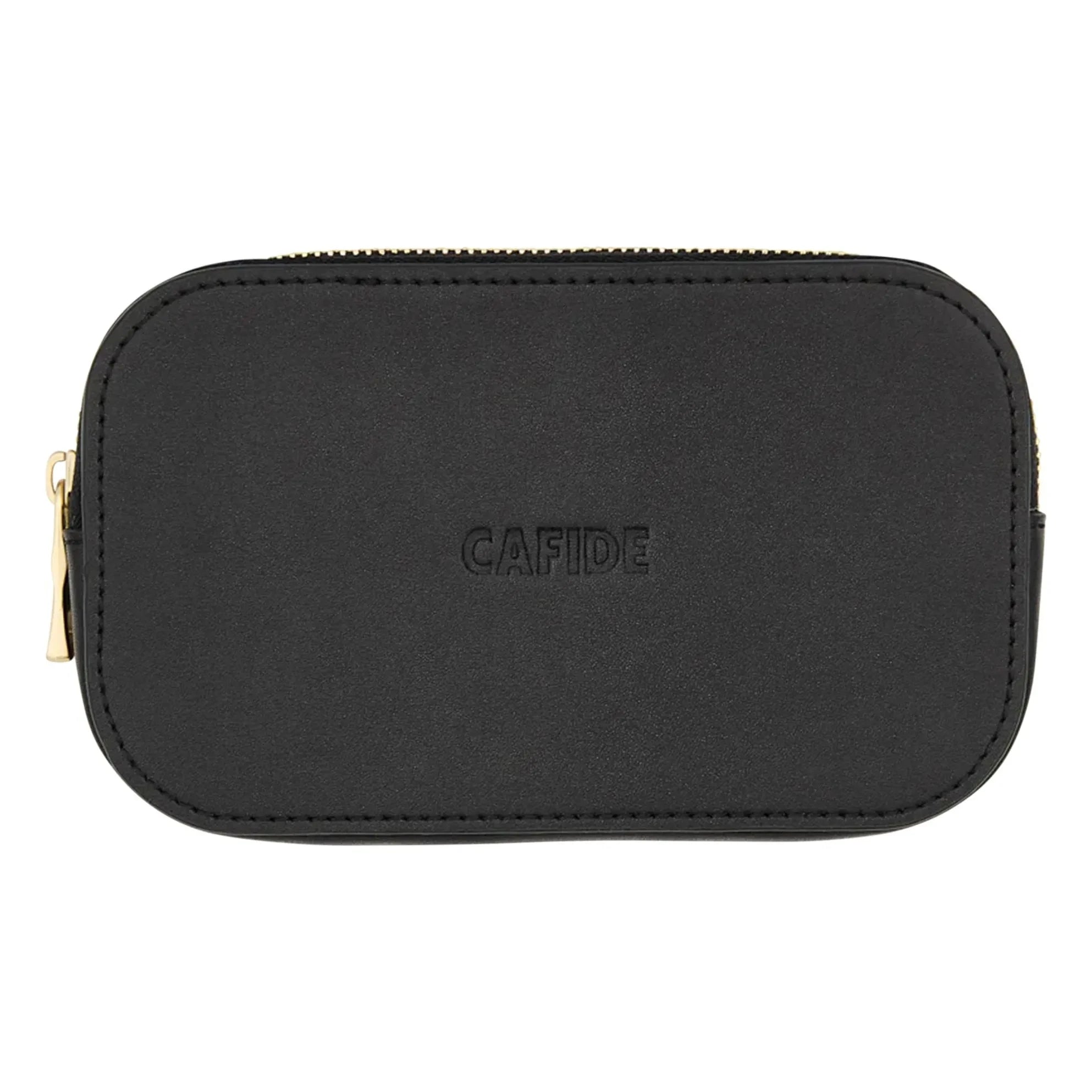 Cafide - Cartera vegana de piel | Negro