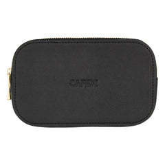 Cafide - Cartera vegana de piel | Negro