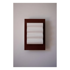 Violaine d'Harcourt - Lámpara de pared Frame Wave | Marrón