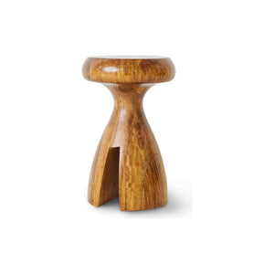HKliving - Tabure de madera | Nogal
