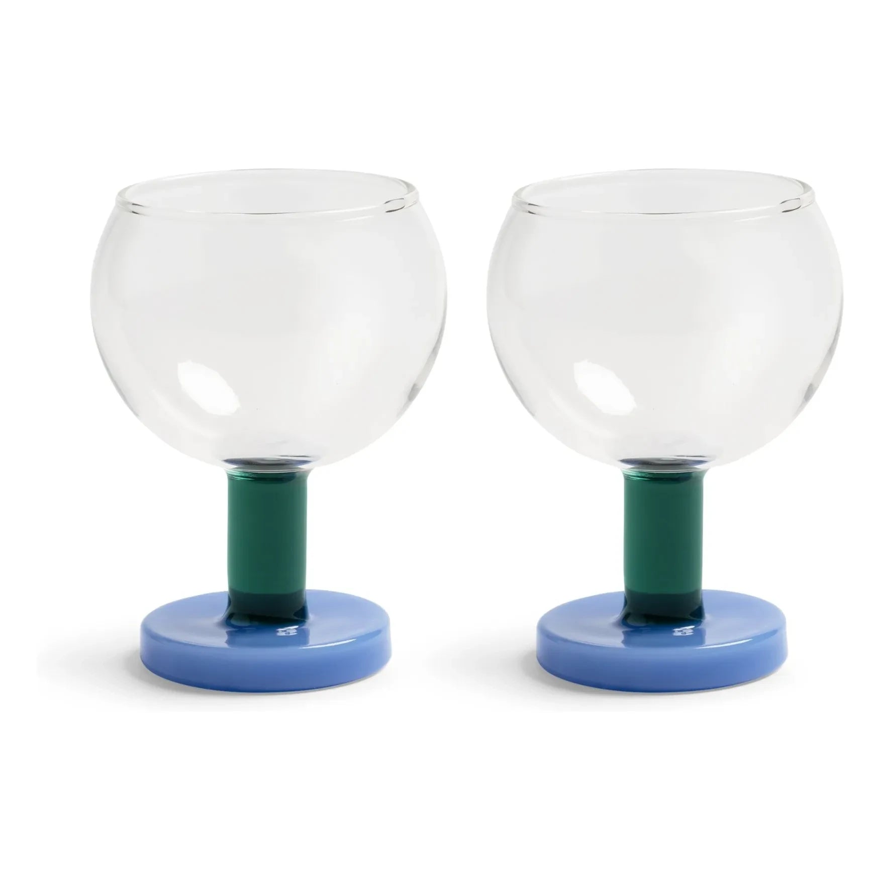 &Klevering - Vasos de Cantina - Juego de 2 | Azul