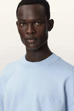 Sudadera extragrande de algodón AllSaints ODYSSEY para hombre