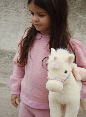 Konges Sløjd - Unicorn Peluş Oyuncak | Beyaz