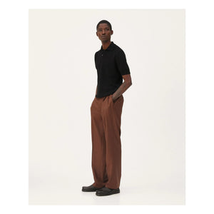 Noyoco - Polo de algodón orgánico Haring | Negro
